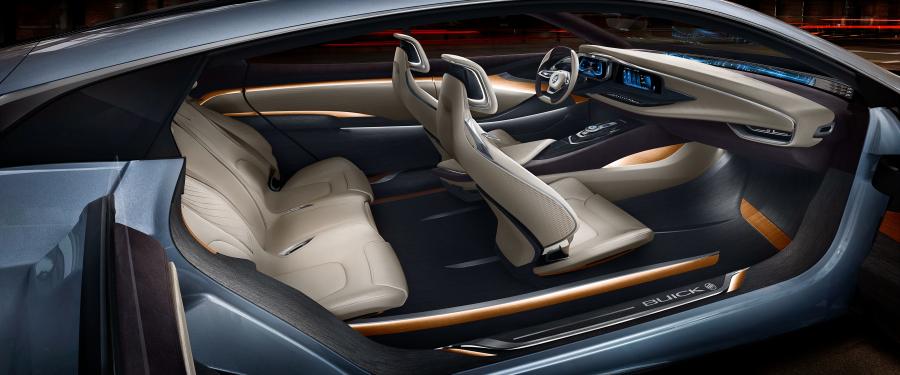 Интерьер Buick Velite Concept 2016 года  (фото 3 из 9)